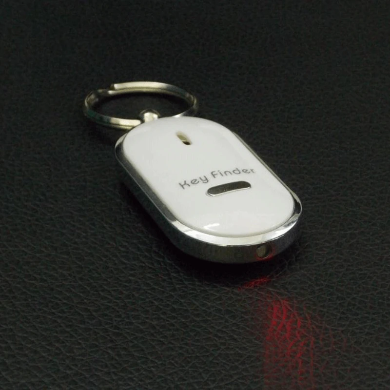 

LT Wireless Whistle Key Finder Keychain Electronic Anti-Theft Ellipse Plastic Key Search Anti-Lost Device Car Keyrings Q-045