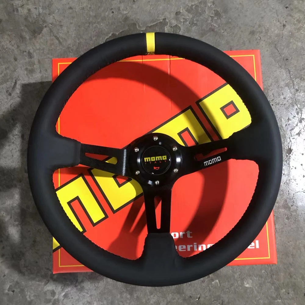 Универсальный гоночный руль Drift 14 дюймов МОМО раллийный автомобиль из
