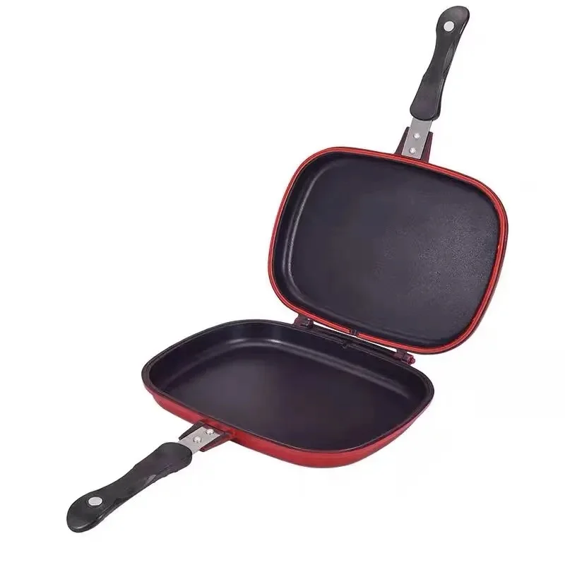 

Pot Double Pan Doubel Sided Grill Pan Frying Pan Double Pan Expensive Skillet Grill Pan Baking Tray Wok Pan Frypan Double Faced