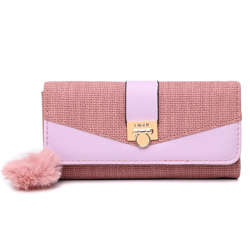 

Women's Wallets Long Simple Fashion New 2022 Korean Women's Wallets Large-capacity Clutches Ladies Money Bag Designer Wallet