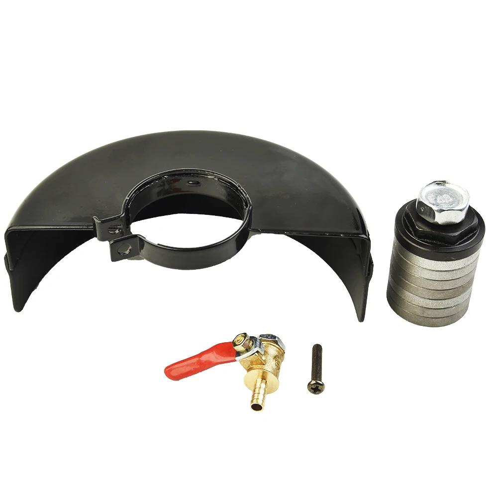 

Angle Grinder Protector Cover 160*48mm With Copper Control Valve M14 Adapter For Variable Slotting Grooving Machine Polisher