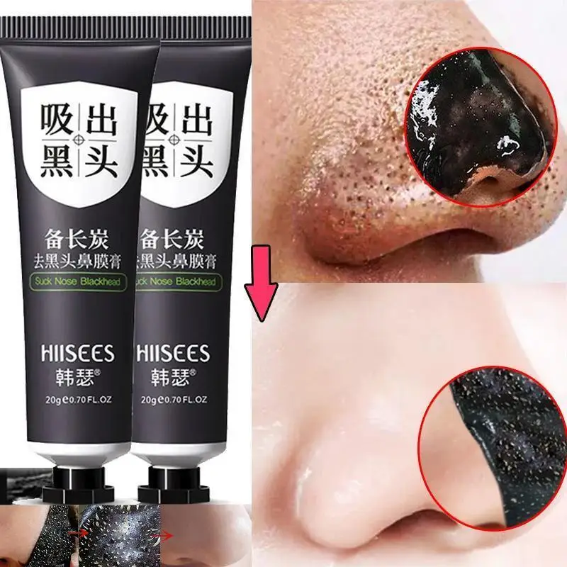 

Blackhead Remover Mask Bamboo Charcoal Deep Cleansing Oil-Control Beauty Skin Care Face Black Mask Acne Treatment Peel Off Mask