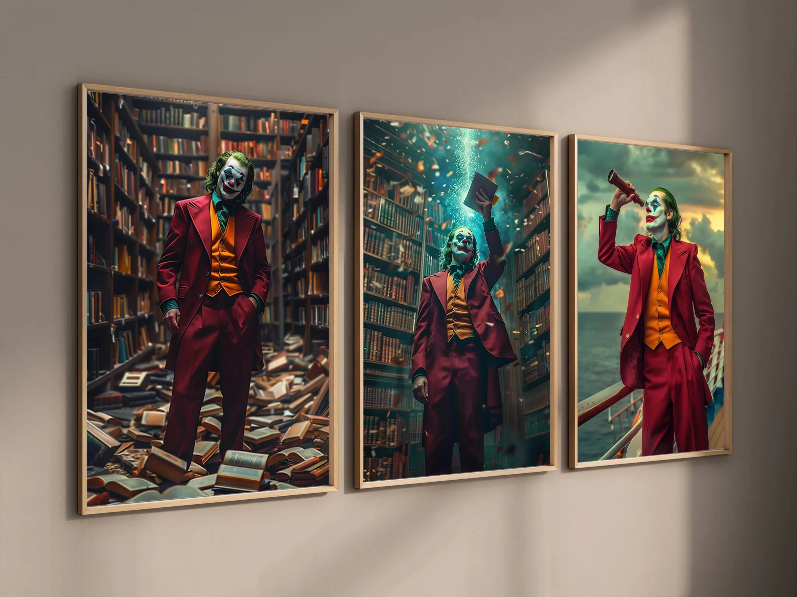 Самоклеящиеся постер из фильма J-Joker обои фигурки HD семейные фотографии украшение