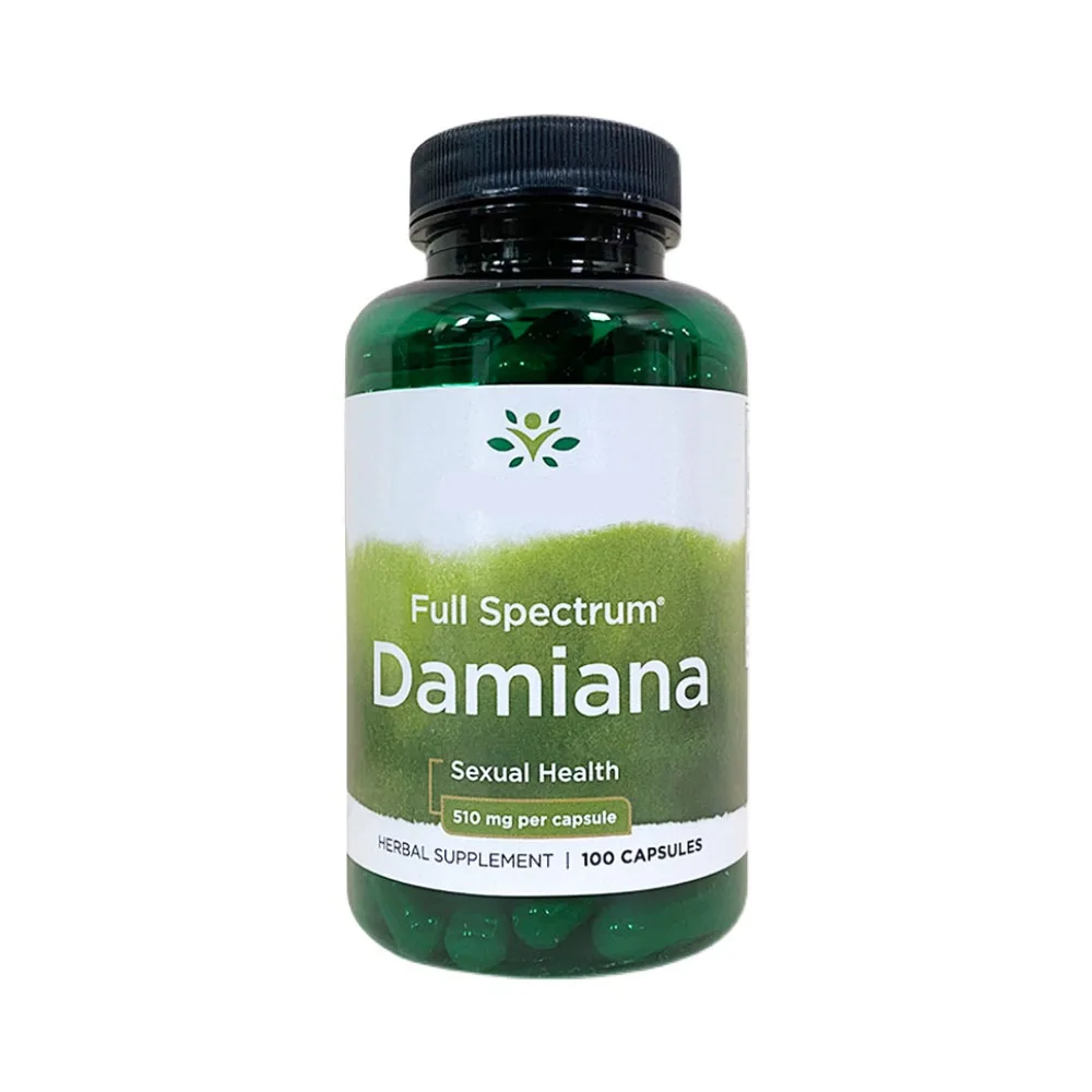 

Полноспектральная Дамиана, 510 мг, здоровая репродуктивная система, стимулирует здоровый образ жизни для мужчин и женщин, травяная добавка, ...