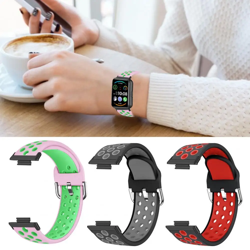 

Ремешок для часов, стильный Гладкий поверхностный прочный силиконовый ремешок для наручных часов, сменный ремешок для наручных часов, реме...