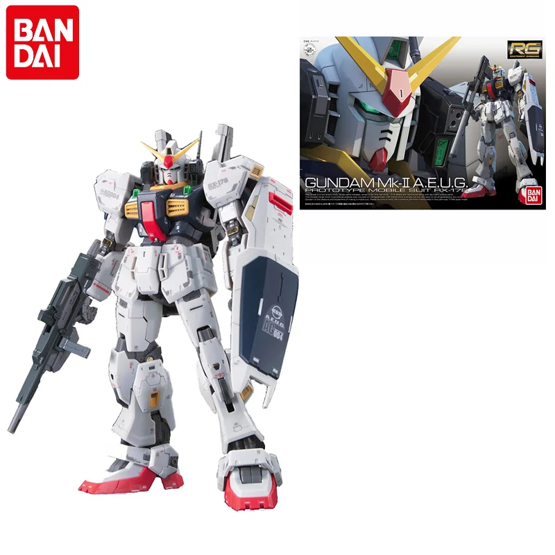 

Оригинальная пластиковая фигурка, Модель RG 08 1/144, модель Mk2 Gundam, аниме экшн-фигурки, игрушки для детей, 14 см, ПВХ