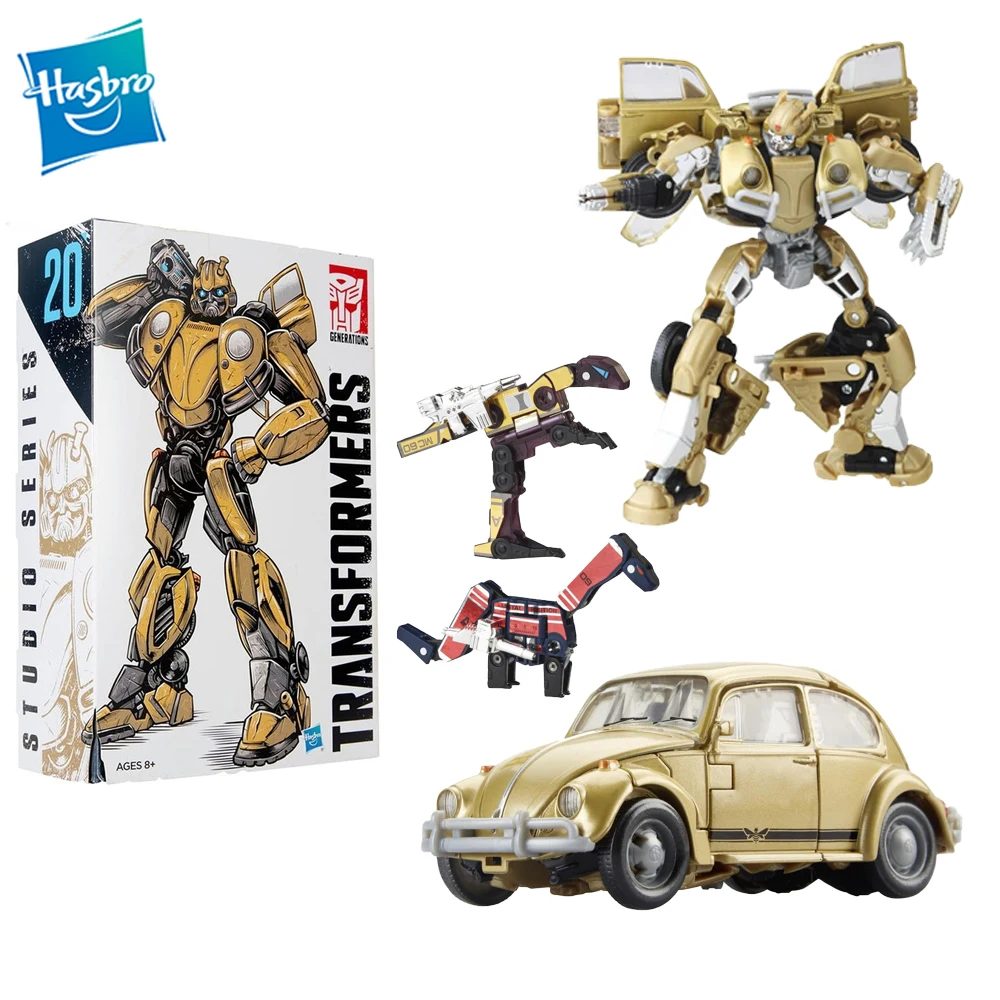 

[В наличии] Hasbro Transformer Studio Series SS20 Deluex Bumblebee Vol.2, экшн-фигурка Ретро Pop Highway, коллекционные игрушки