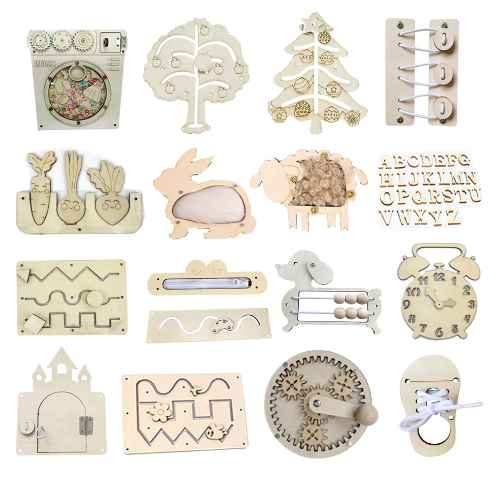 Детская Доска «сделай сам», аксессуары для раннего обучения Монтессори, учебные пособия, шнурки на молнии, цифры, буквы, деревянные игрушки для бусин Детская Доска «сделай сам», аксессуары для раннего обучения Монтессори, учебные пособия, шнурки на молнии, цифры, буквы, деревянные игрушки для бусин