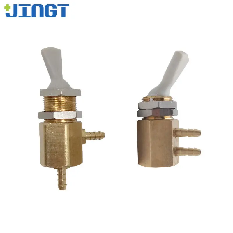 

JINGT Dental Chair Total Gas Switch Turbine Fine-Tuning Valve Body Two-Mouth Water Source Air Adjustment 3mm 5mm Connector