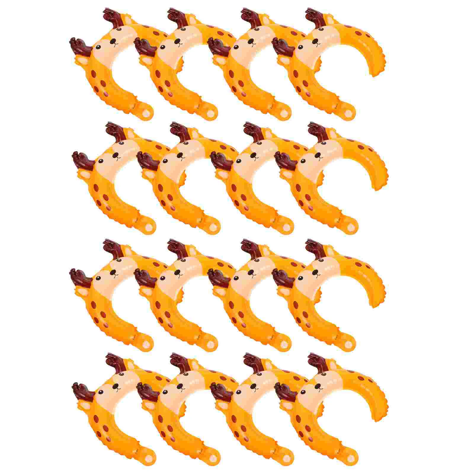 

50 Pcs Headband Aluminum Film Balloon Cartoon Balloons Decorative Hair Headbands Jungle Animal Child Foil