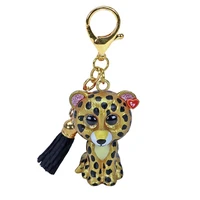 ty mini boos clip sterling leopard 9cm kawaii hobby collection ornament holiday commemorative gift