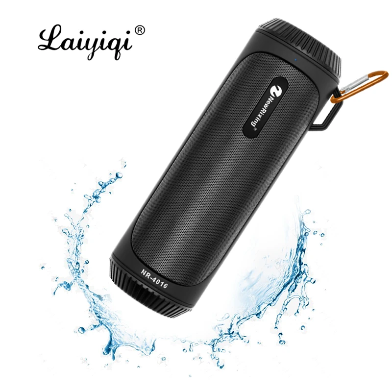 

Lastest Microphone LED column flashlight torch portable wireless speaker Bicycle bike mount hook Stereo caixa som km mon