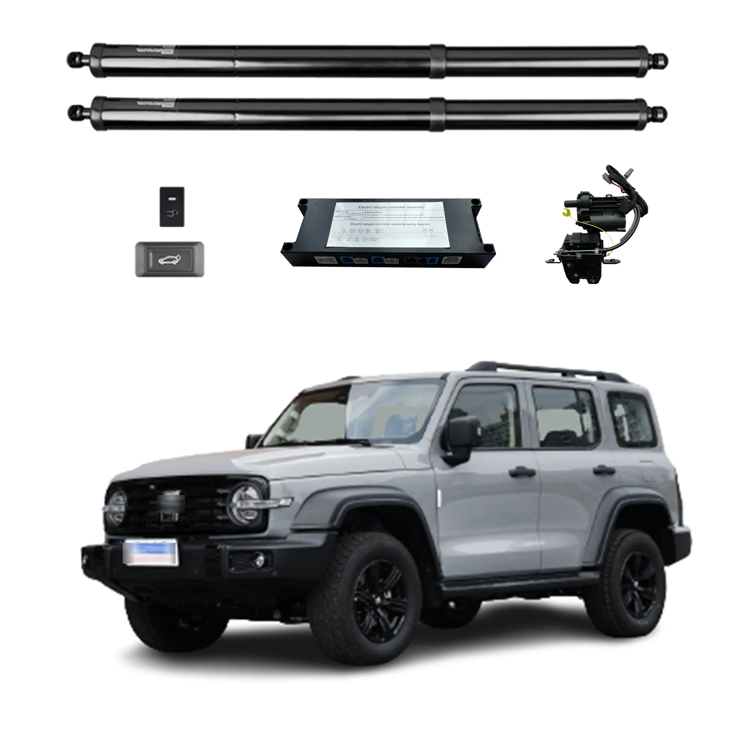 

For Tank 300 2021+ Electric Tailgate Rear Door Power Liftgate Auto Trunk Open And Close With Remote Control Function Jam Protect
