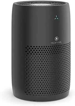 

Air Purifier with H13 True HEPA Filter | 330 sq ft Coverage | for Allergens, Wildfire Smoke, Dust, Odors, Pollen, Pet Dander | Q