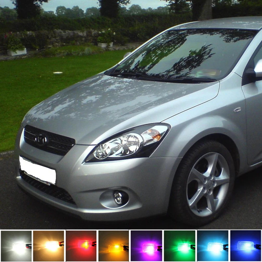 

For Kia Pro Ceed 2008-2012 High/Low Beam Headlight Halogen Fog Turn Signal Sidemarker Brake Tail Back Up License LED Light