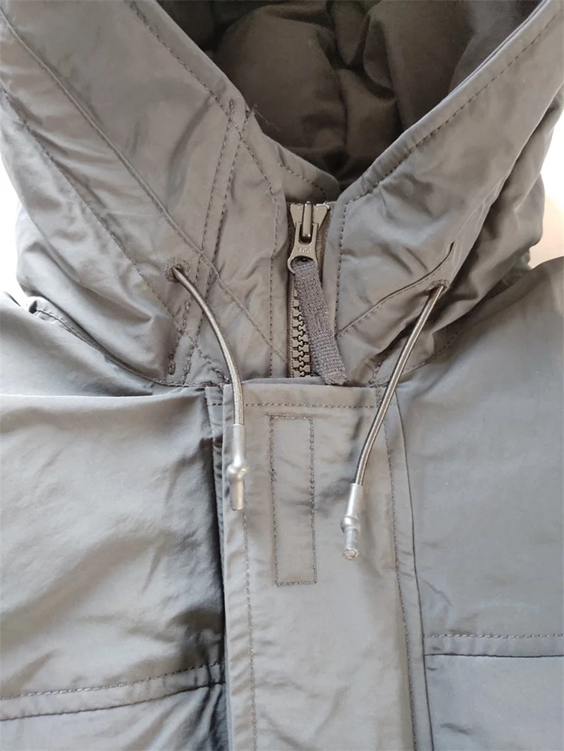 Men's Winter Cotton Padded Jacket Winproof Hooded Thick Warm Parkas Coat Men Solid Casual Outwear Short Down Jackets