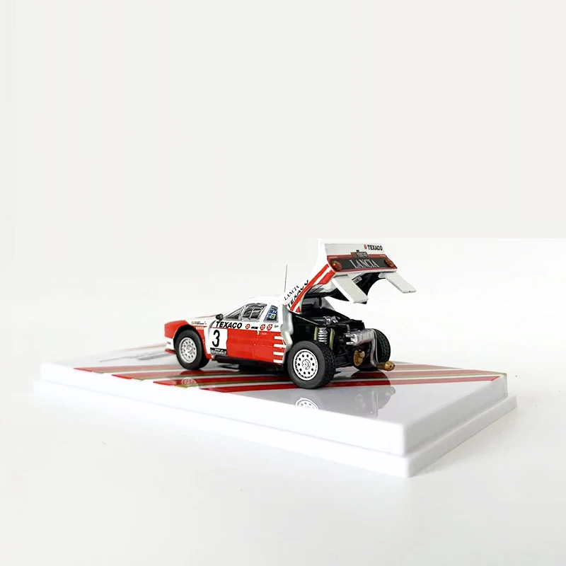 Tarmac работает 1:64 модель автомобиля Lancia 037 ралли Ван Haspengouw литой автомобиль