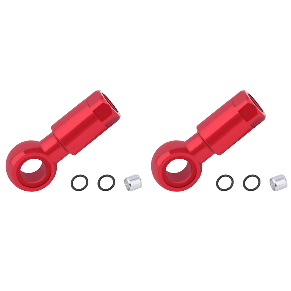 

Garden Indoor Olive Connector Adapter 1 Pc About 8g Accessories Aluminum Alloy Bicycle Bike Parts Tube Brake Hose