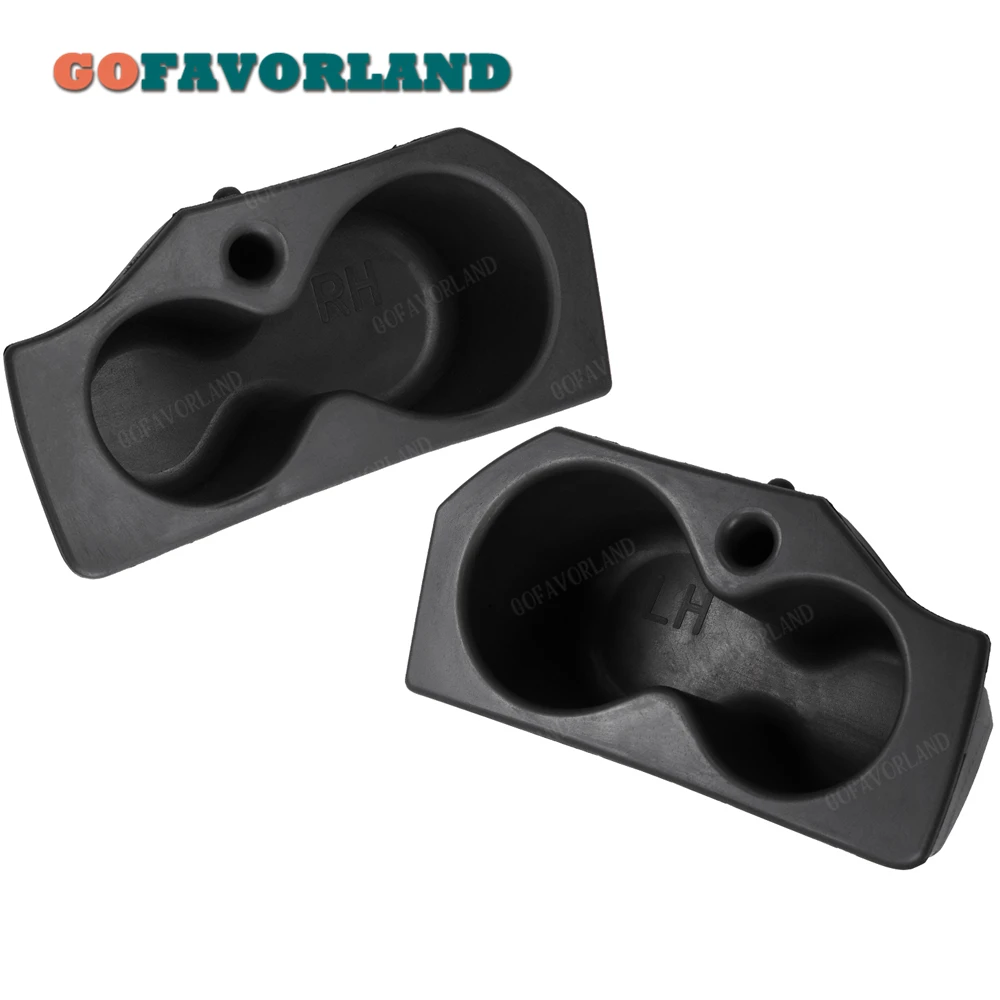 

Парные карманы для хранения передней левой и правой двери для держателя стакана, женская модель 1LD23XXXAA 5NN24XXXAA для Dodge Ram 1500 2009-2018