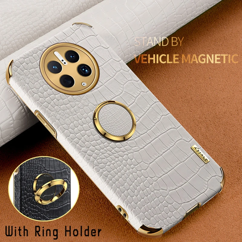 

Luxury 6D Plating Gold Frame Shockproof TPU Soft Cover For Huawei Mate50 Mate 50 Pro 50pro Mate50pro Magnet Ring Shockproof Case