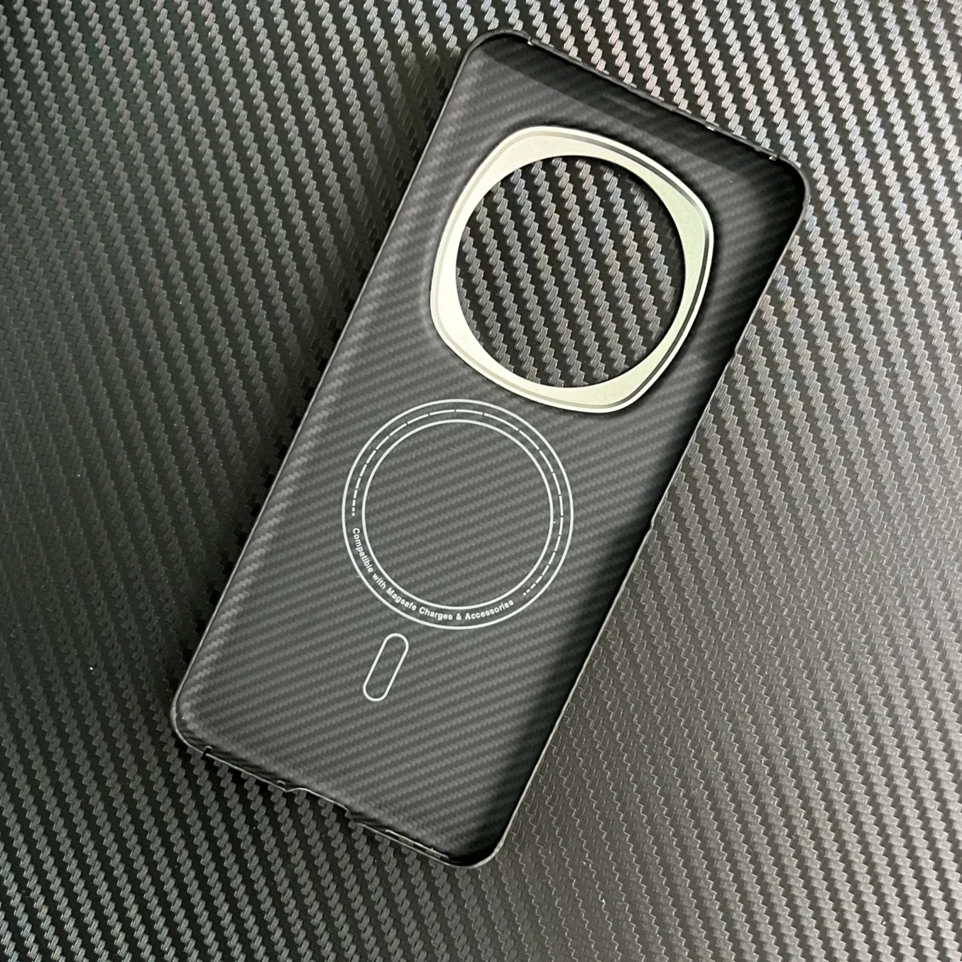 Чехол для телефона Kevlar 600D ультратонкий MagSafe беспроводная зарядка Honor Magic 6pro чехол