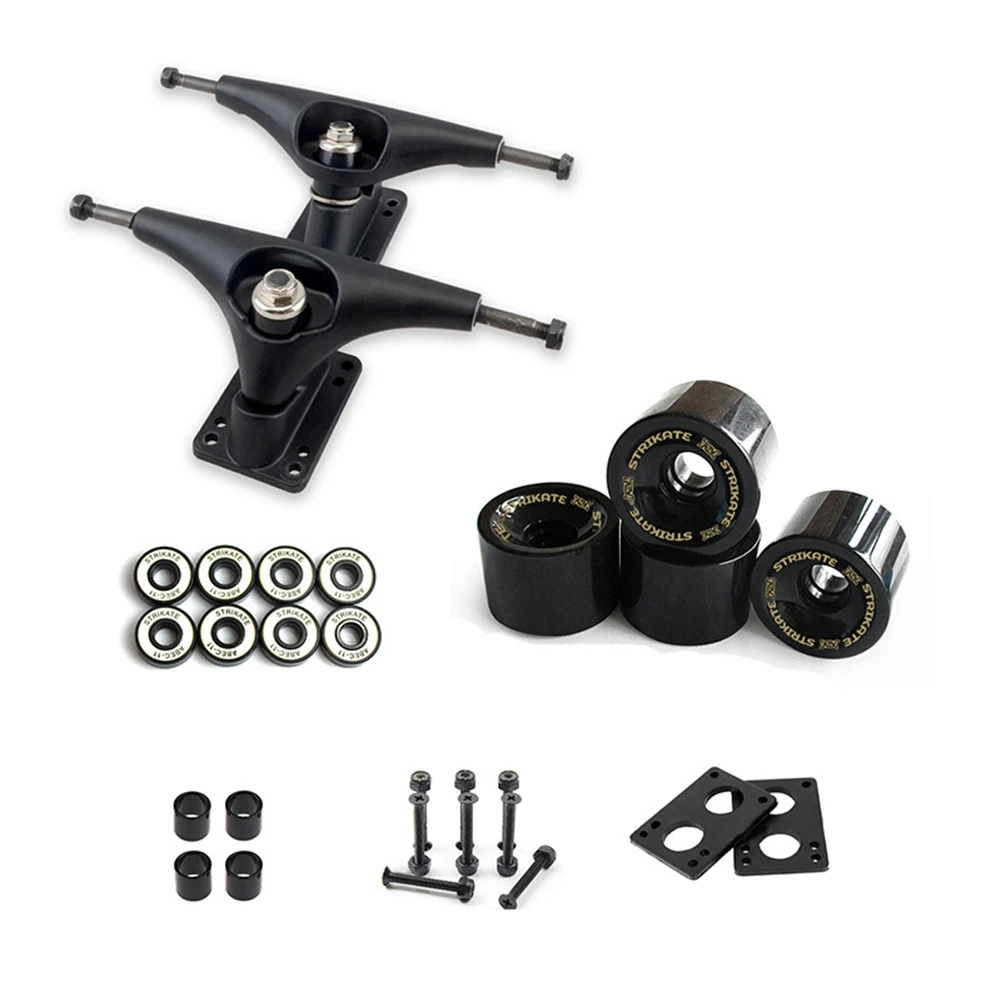 

STRIKATE CX4 6.25Inch Aluminum-Magnesium Alloy Surf Skateboard Surf Skate Skateboard Truck Longboard Truck Fish Board Bracket,E