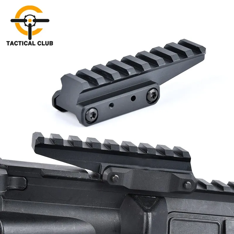 

WADSN Tactical Rail-grabber Clamp Picatinny Mount for Airsoft 558 552 T2 Red Dots Scopes Optics Riser Mount for 20mm Rail