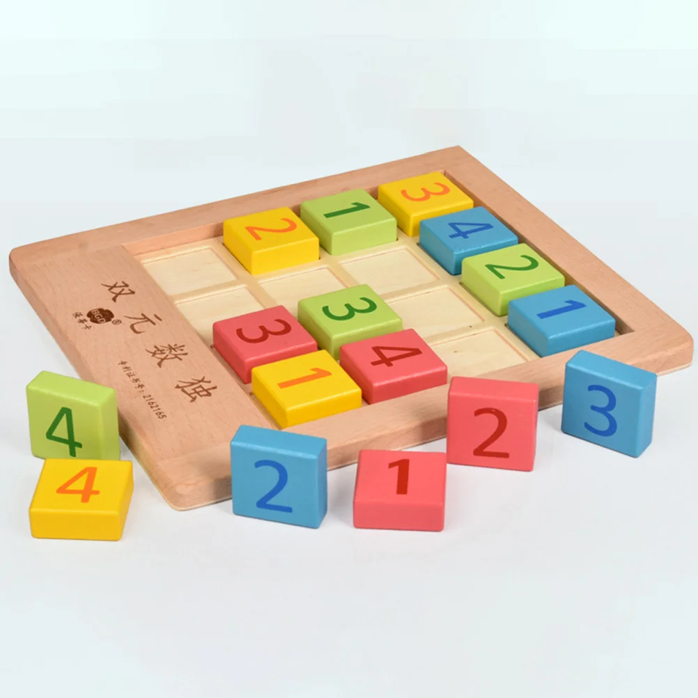 

Kidsboard Game Checkerboard Numbers Math Training Educational Mathematic Intelligence Games Teaser Reasoning Logical Brain Bag