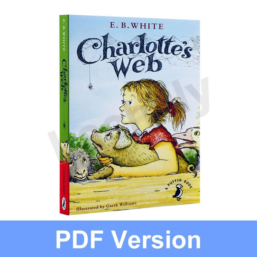 

Charlotte's Web Children's Literature English classic story book novels PDF file