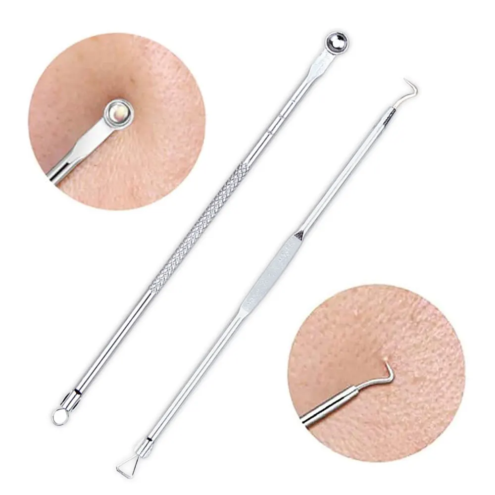 4 шт. иглы для удаления чёрных точек на лице |