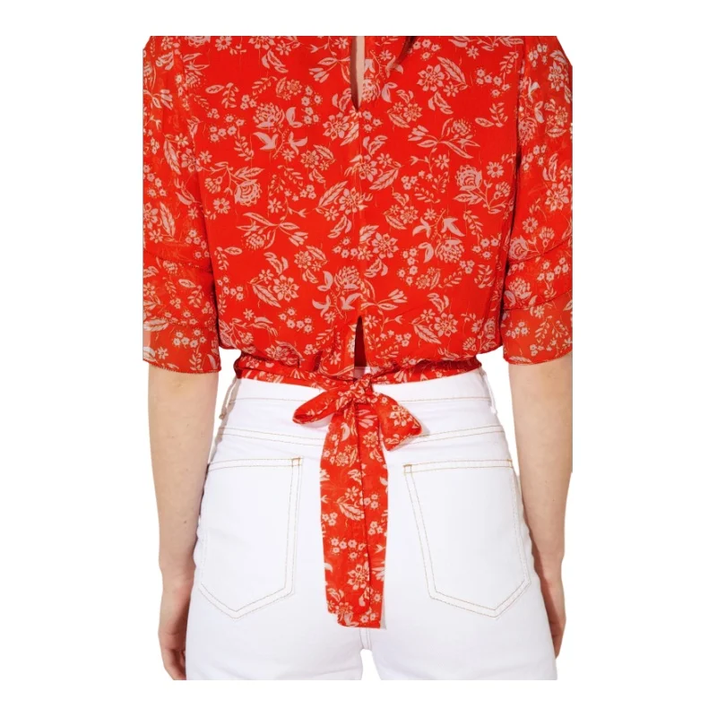 Trendyol TYZA Женская блузка стандартного кроя тканые повседневные рубашки и блузки с