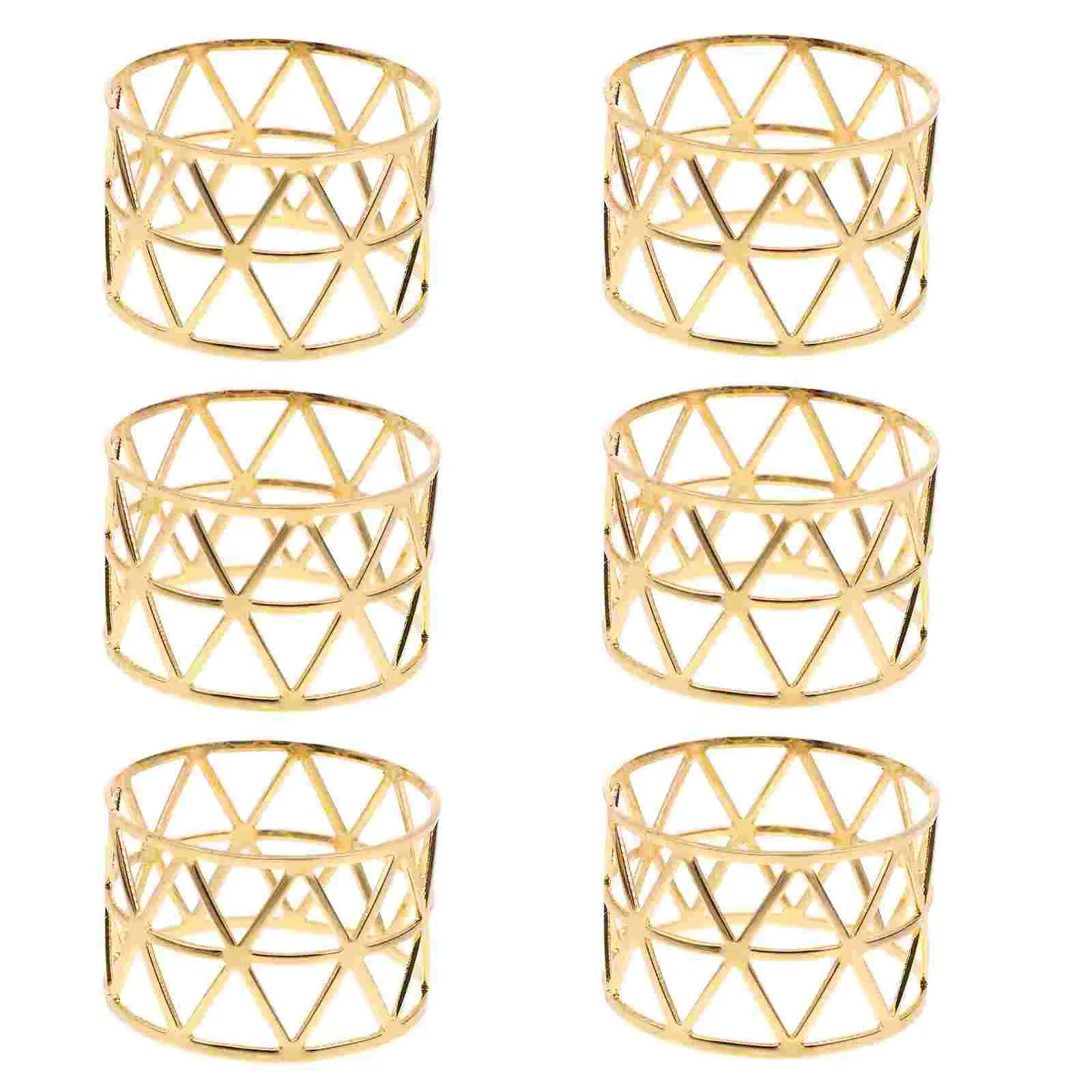 

Napkins Napkin Rings Serviettes Gold Wedding Holders Christmas Dinnertables Buckle Table Decorations Valentines