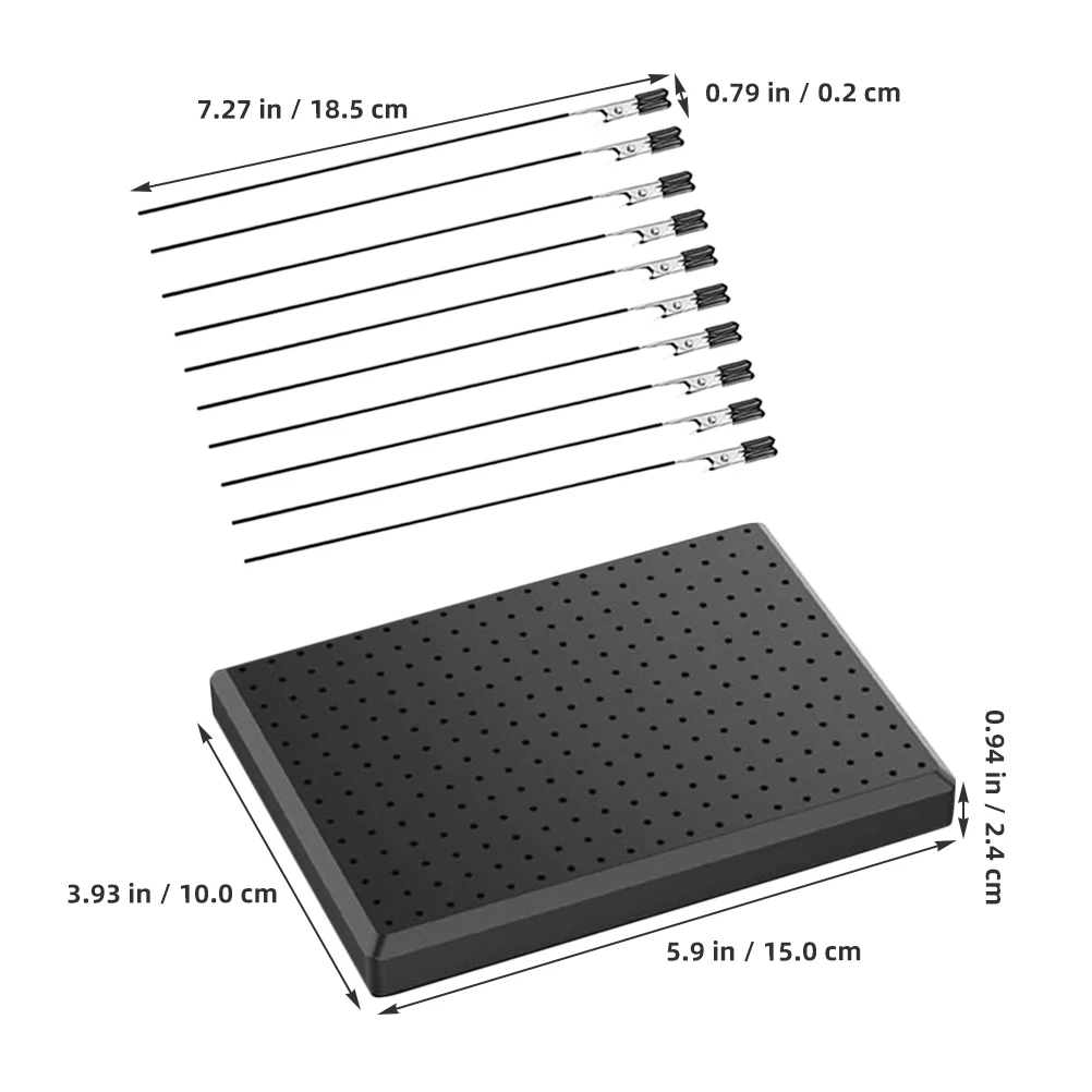 Окрашенная основа DIY зажимы для раскраски аллигатора металлические