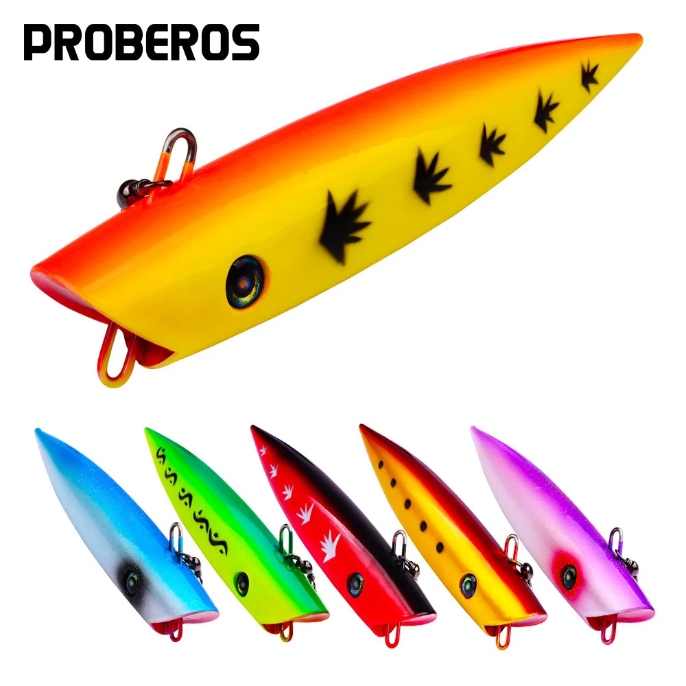 

Рыболовная наживка Поппер Baits 18 см/69 г, тройные Крючки в форме белой акулы, рыболовные изделия