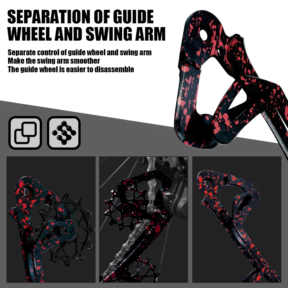 Велосипедный шкив клетка для колес Garbaruk SRAM 11/12-скоростной 12T + 16T задний