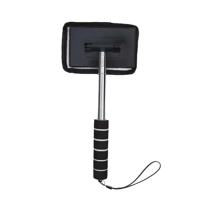 

Телескопическая Щетка Для Чистки Автомобильных Стекол С Металлической Ручкой, Микрофибровая, Для Удаления Пыли