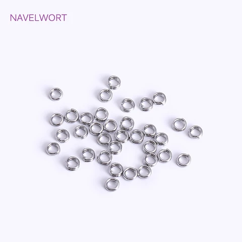 Заключения ювелирных изделий NAVELWORT, позолоченные, 100 штук