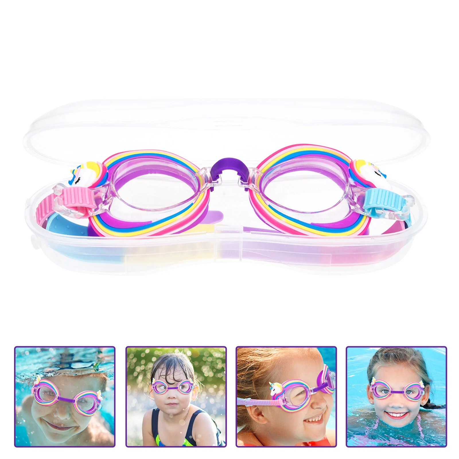 

Children's Products Comfortable Kids Goggle Portable Waterproof Anti-fog Glasswear Drinking Glasses
