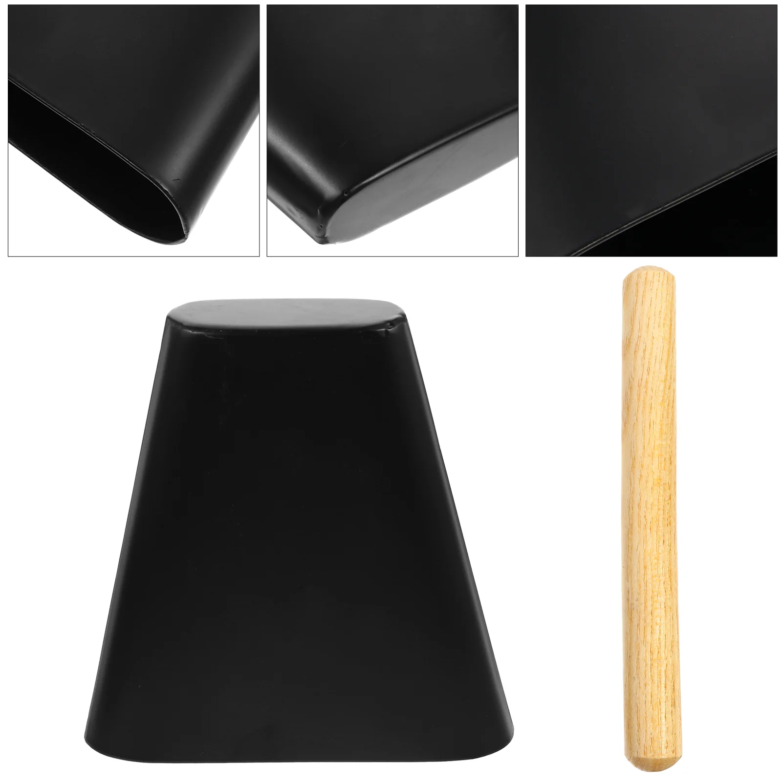 

Cowbell Bell Percussion Drum Cow Instrument Musical Stick Maker Noise Mallet Metal Classroom Set Hand Latin Handheld Sporting