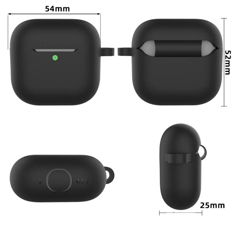 Силиконовый противоударный чехол для наушников Airpods 4