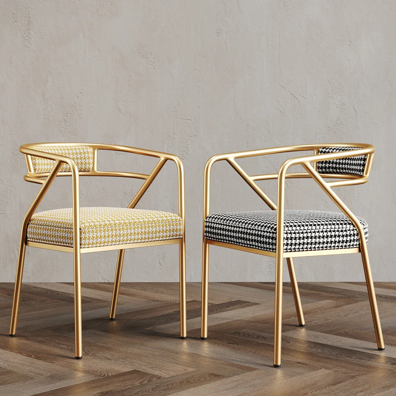 

Dining Chairs Nordic Modern Minimalist Designer Lounge Unique Patio Armrest Cheap Office Chairs Silla Comedor Kitchen Furniture