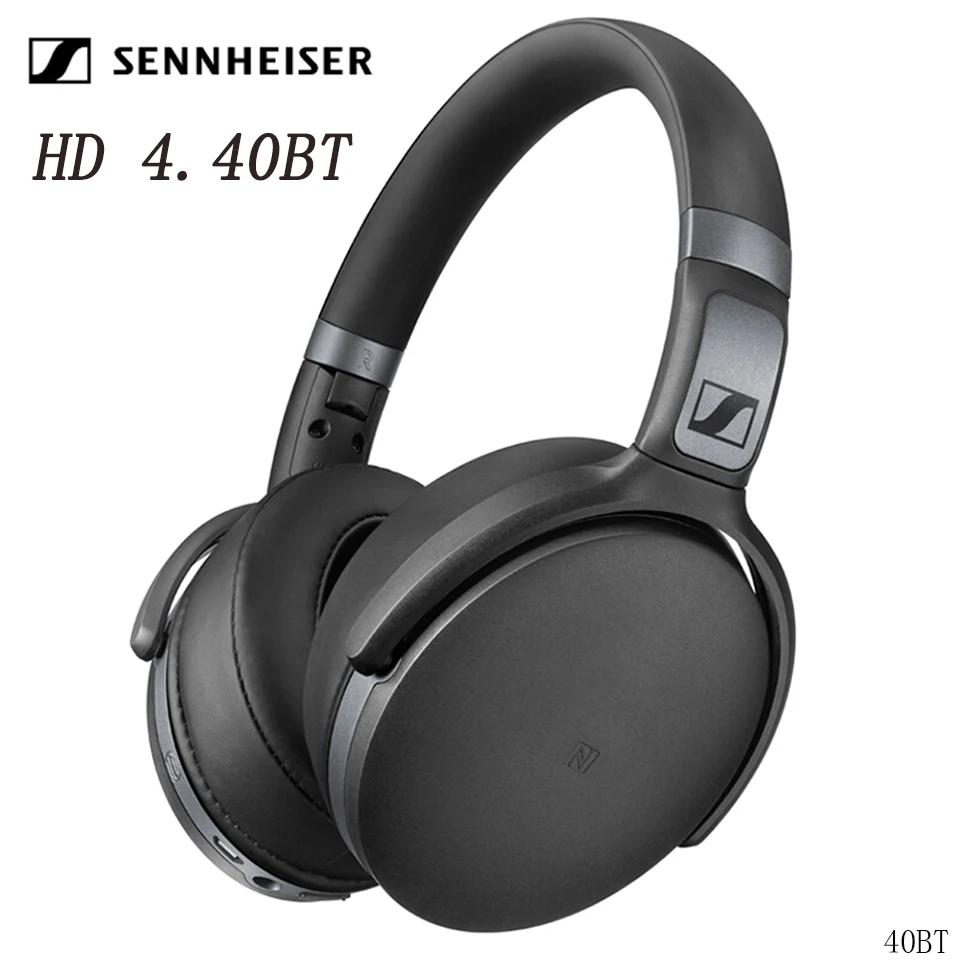 Беспроводные Bluetooth-наушники Sennheiser HD 4.40BT с активным шумоподавлением складные