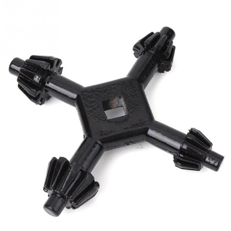 Универсальные 4-в-1 сверлильные Зажимные ключи 5,6 мм/6 мм/6, 2 мм/7 мм, четыре головки, гаечный ключ, электроинструмент