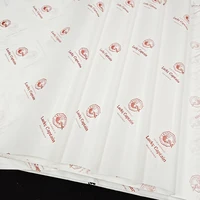 Personalized Gift Wrapping Paper Customzied Logo Paper Wrapper for Clothing Shoes Wine 35GSM White Kraft Paper Printed your text