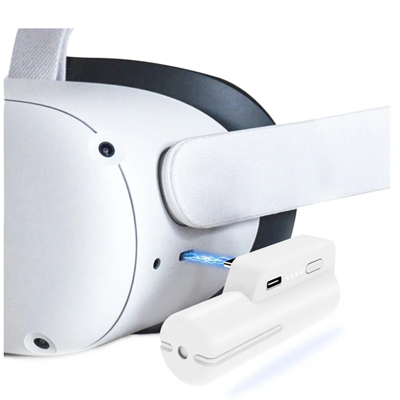 

2022 Oculus вопросы 2 ВР Элитная зарядка на голову 5000mAh VR аксессуары