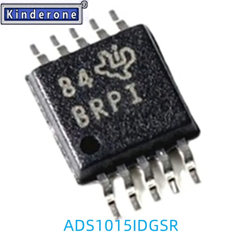 1PCS  ADS1015IDGSR 8RPI VSSOP-10 100% New ElectronicCN(Origin)