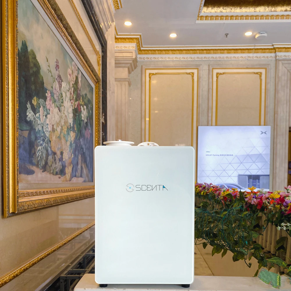 

SCENTA Professional Commercial Diffusers Luxury Scenting Wall Mounted Smart APP Control Waterless Aroma Diffuser for Hotel