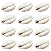 50pcs 1 5 2cm small bulk diy white natural sea shell cowrie cowry charm beads beach jewelery craft accessories for women earring