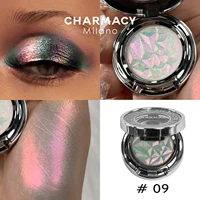 charmacy chameleon high pigment multichrome single shadow bright duo chrome eyeshadow glitter eye makeup cosmetics wholesale