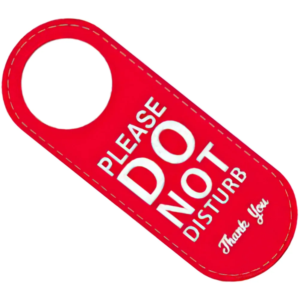 

Double-side Practical Exquisite Office Door Sign Do Not Disturb Door Hanger Sign for Door